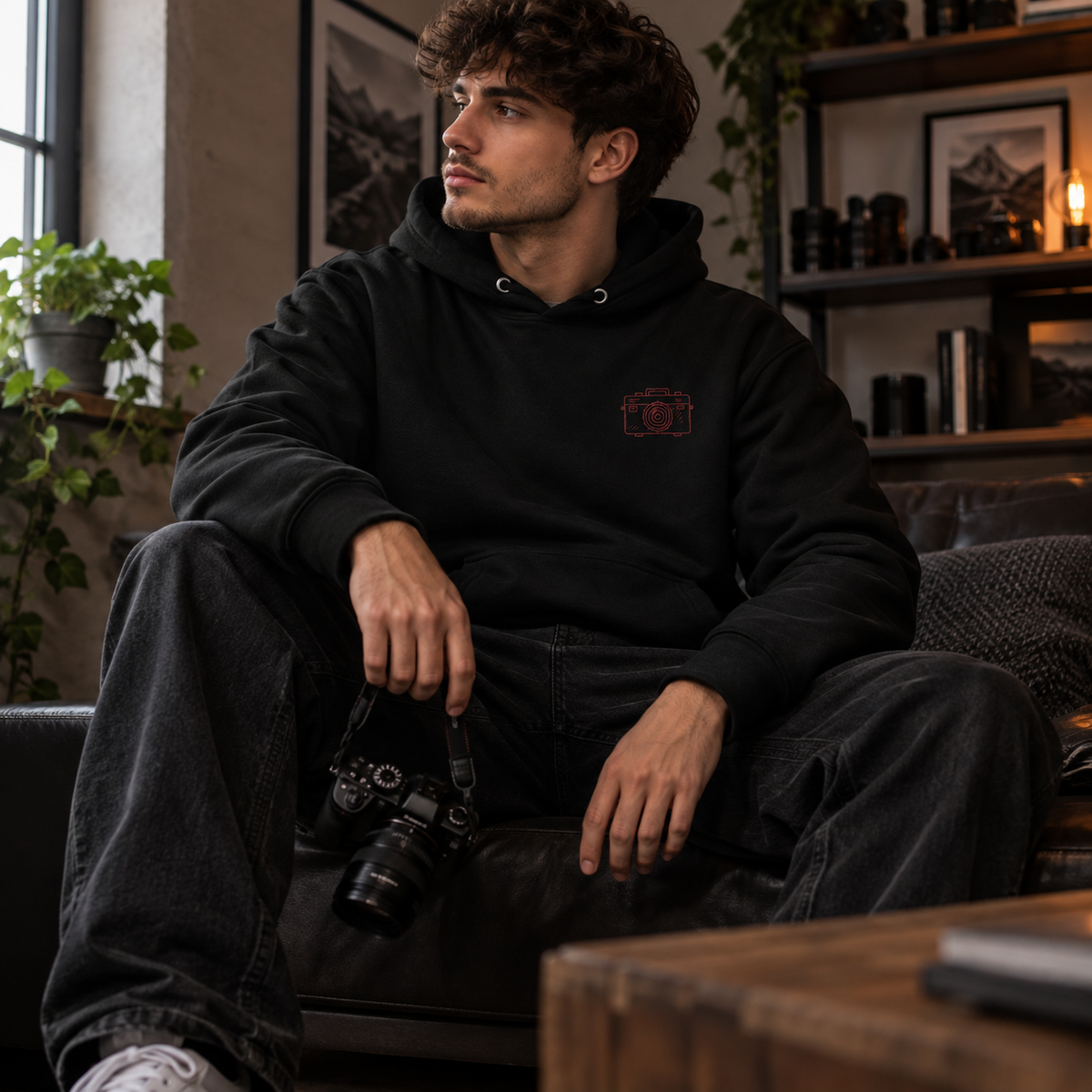 Shoot Film Not Feelings Hoodie