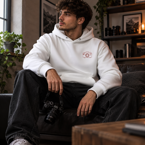Shoot Film Not Feelings Hoodie
